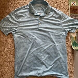 Johnnie O Medium Geometric Print Polo